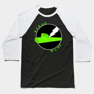 Kazoo Dude (Green) Baseball T-Shirt